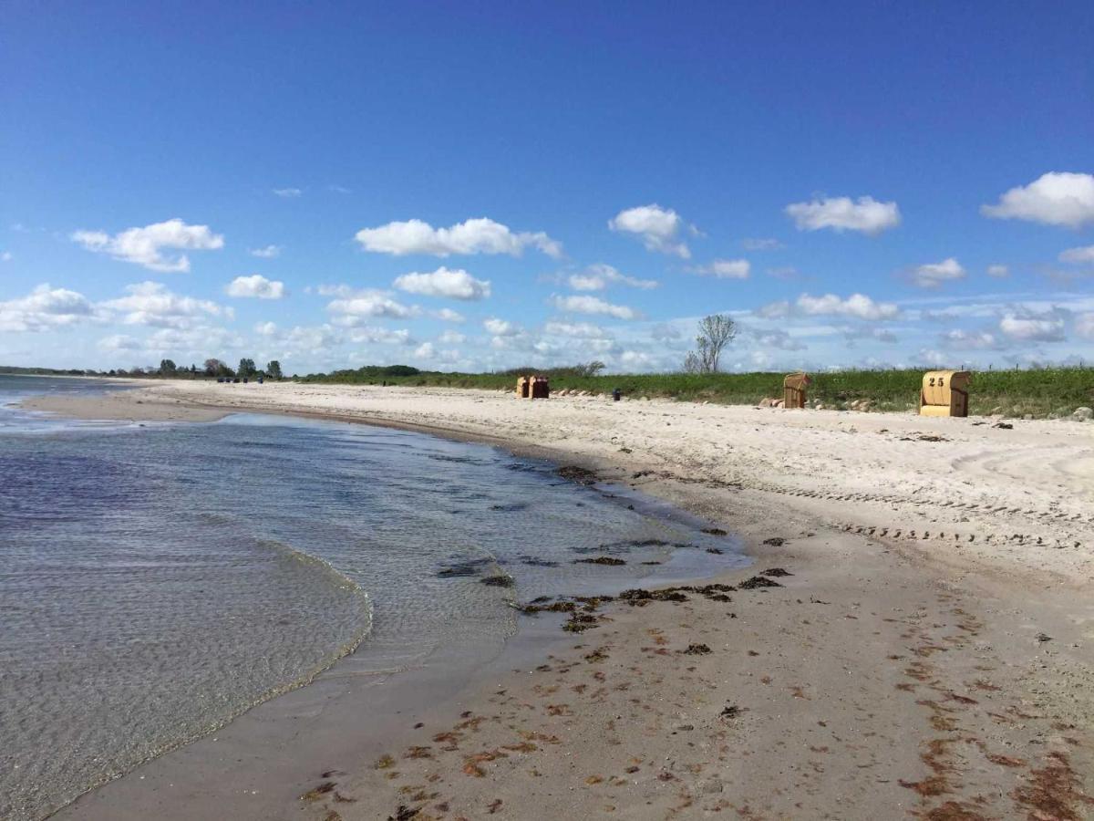 Ferienwohnung Strand Gelting Exterior foto